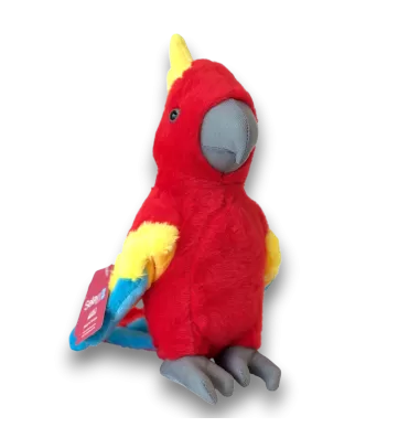 KAKADU PAPAĞAN 30 CM KIRMIZI