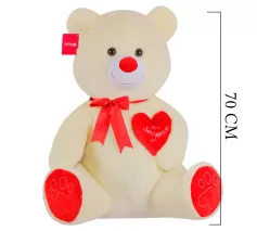 Tıkıl Ayı 70 cm Ekru