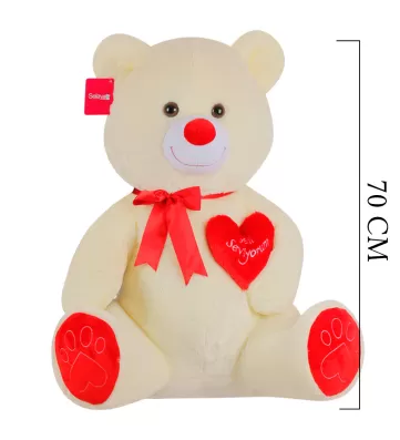 Tıkıl Ayı 70 cm Ekru