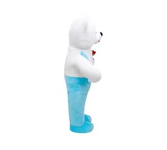 Kalpli Tulumlu Ayı 50 cm Mavi