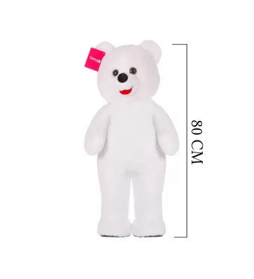 Eros Ayakta Ayı 80 cm Beyaz