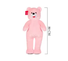 Eros Ayakta Ayı 80 cm Pembe 