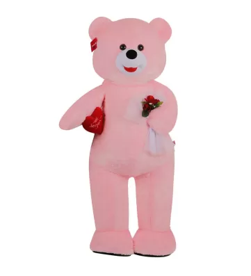 Eros Ayakta Ayı 138 cm Pembe
