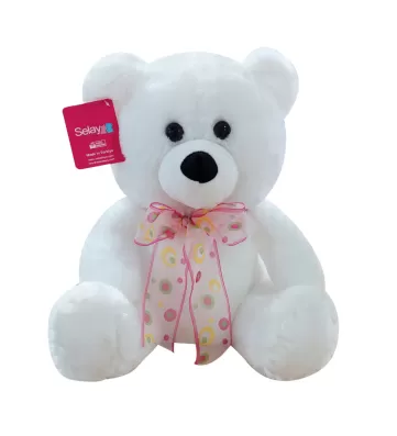 OTURAN AYI 37 CM BEYAZ
