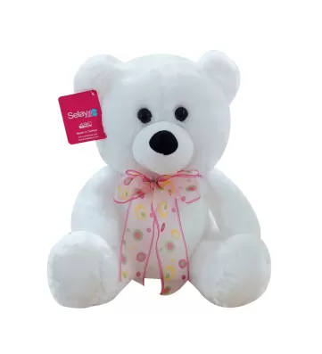 OTURAN AYI 30 CM BEYAZ