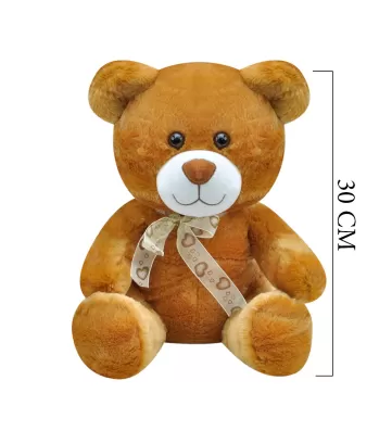 OTURAN AYI 30 CM KAHVERENGİ