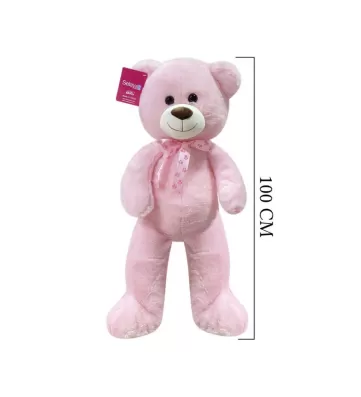 PUFFY SALAŞ AYI 100 CM PEMBE