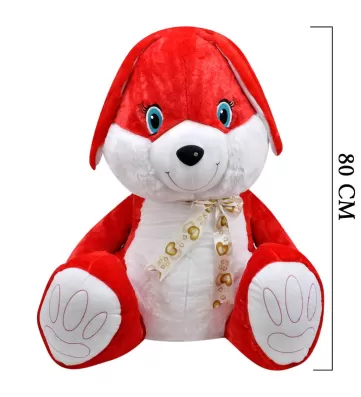 TAVŞAN 80 CM KIRMIZI