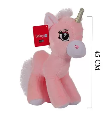 Süslü At 40 cm Pembe 