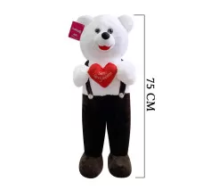 Kalpli Tulumlu Ayı 75 cm Kahverengi 