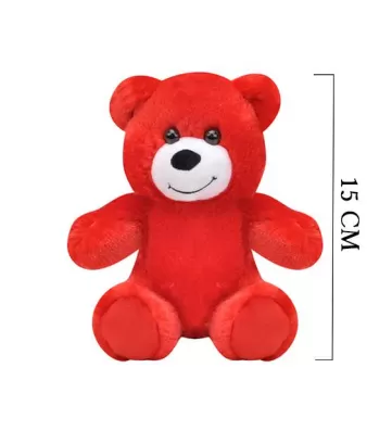 Ayı 15 cm Kırmızı