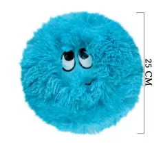 Flausy Puf Yastık 25 cm Mavi