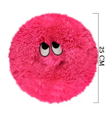 Flausy Puf Yastık 25 cm Pembe