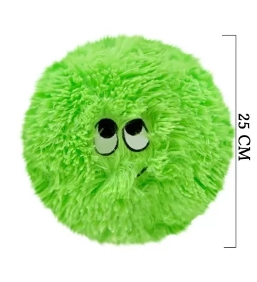 Flausy Puf Yastık 25 cm Yeşil