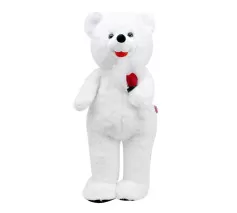 Eros Ayakta Ayı 93 cm Beyaz 