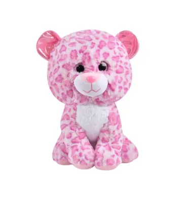 Leopar 17 cm Pembe