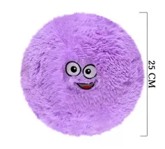 Flausy Puf Yastık 25 cm Lila