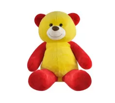 Sarı - Kırmızı Taraftar Ayı 65 cm 