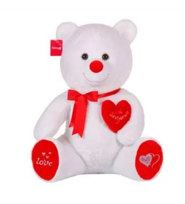 Tıkıl Ayı 57 cm Beyaz